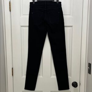 James Jeans Twiggy Black Clean II Jet Black Denim Dry Aged Jeans - Size 28